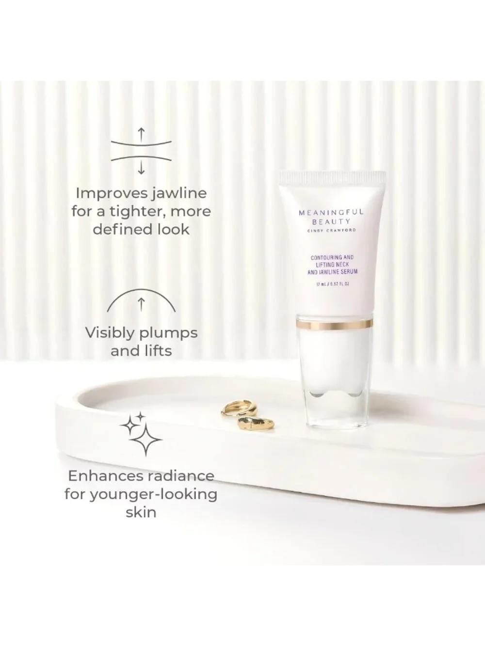 Contouring & Lifting Neck & Jawline Serum - Firming Anti-Aging Treatment, 1.7